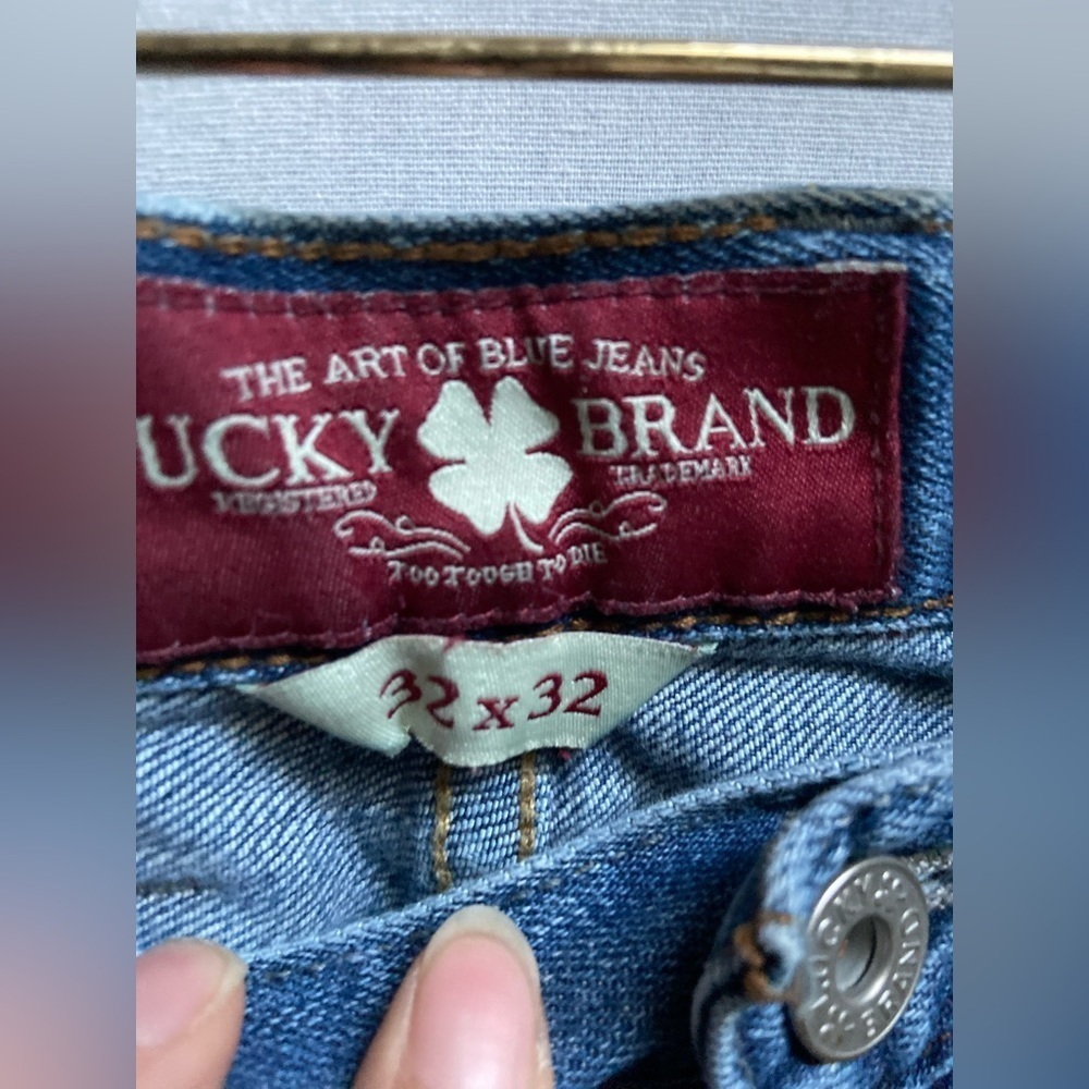 Lucky Brand 361 Vintage Straight Leg Jeans Medium Wash Men’s Sz 32 - Picture 9 of 15